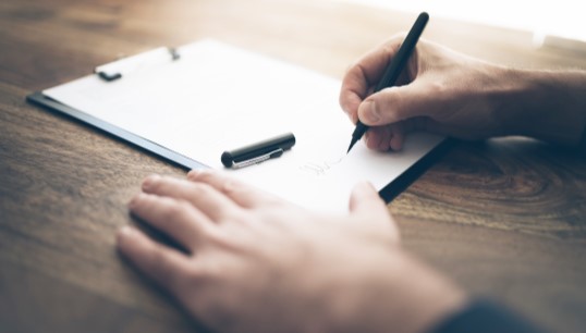 Image:Any contract that you enter into voluntarily will be considered legally binding in most jurisdictions. Image: Getty Images / Christian Horz