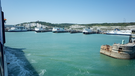 Image:Little seems to have been done about the Maritime 2050 plan to install electric vessel charging facilities at the port of Dover. Image: Paul Robinson