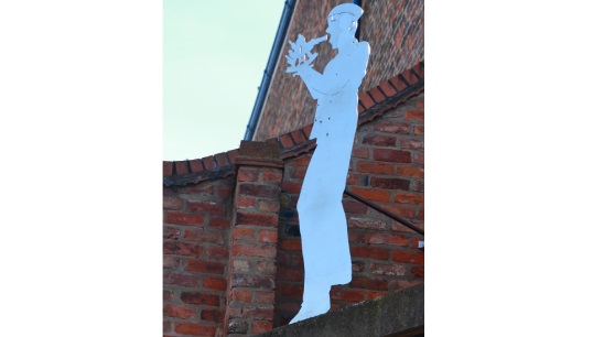 Image:The Trinity Boy, a new figurine celebrating maritime education in Hull. Image: Anthony Stevens