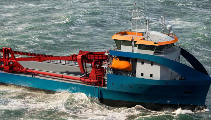 Image:A Hanson dredging vessel.