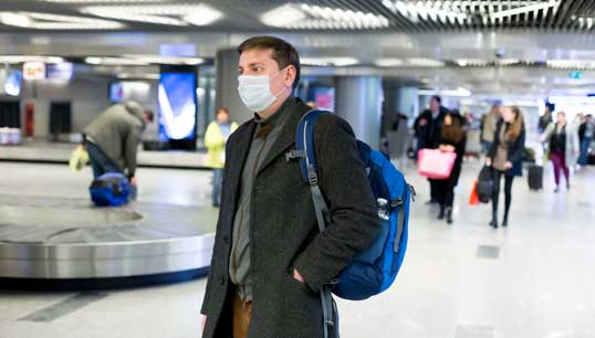 Image:The 'passenger locator' form will be required as part of the mandatory 14-day quarantine for passengers arriving in the UK from 8 June.  Image: Getty Images