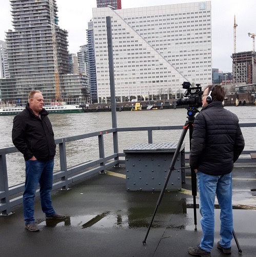 Image:De video opnames zijn in volle gang. Foto: Nautilus.
