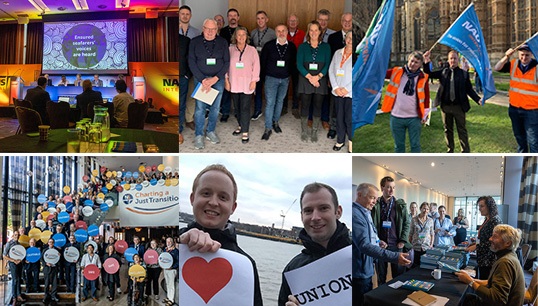 Image:Nautilus appreciates its members getting active in their Union. Images: Brad Wakefield/Nautilus International