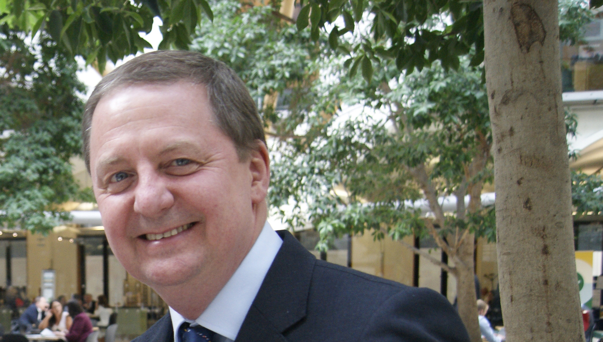 Image:General secretary Mark Dickinson: hosting a debate on the future of shipping.