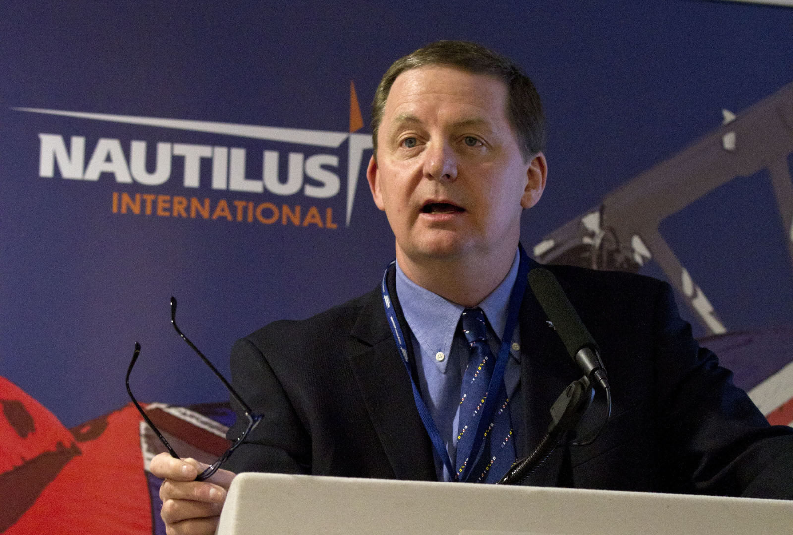 Image:Mark Dickinson: the rights of seafarers under international conventions must be respected