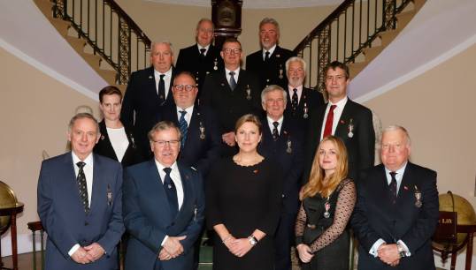 Image:This year the medals were presented by Maritime Minister Baroness Vere (Centre). All images: Mark Dalton