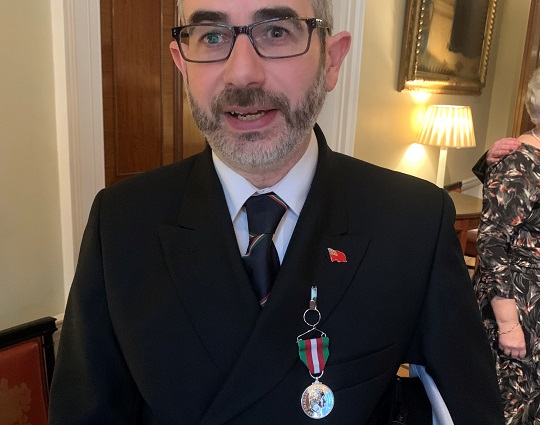 Merchant Navy Medal Allan Dickson
