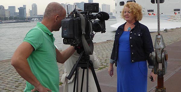 Image:Nautilus vice-voorzitter Sascha Meijer in gesprek met het NOS Journaal