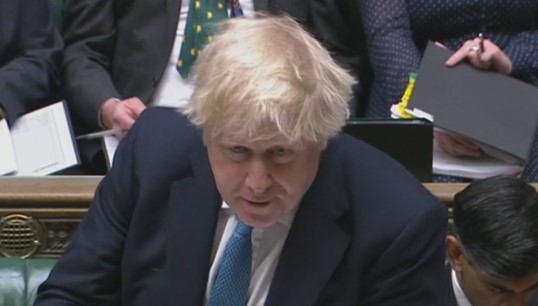 Image:The Prime Minster confirmed action under legislation against the company, but seemed to walk back earlier commitments by ministers to review deals with P&O Ferries parent company DP World. Image: UK Parliament