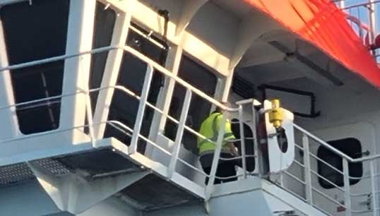 Image:'The company has been producing crew lists and having to revise them immediately to strike off workers who have left the job,' Nautilus executive officer Martyn Gray said.