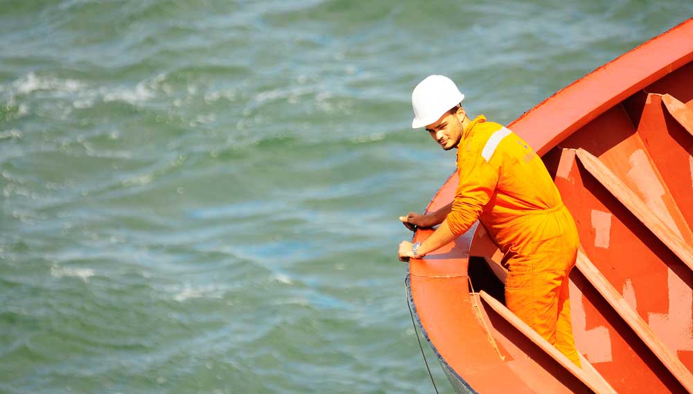 Image:'We should not be punished for being seafarers': Many seafarers already undergo 14-day quarantine before joining a new ship. Image: Danny Cornelissen