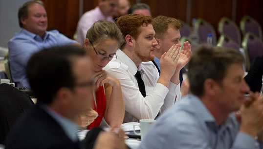 Image:Members attending UK Branch conference in 2018.