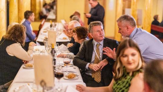 Image:UK Branch Conference: bringing maritime professionals from across the industry closer together. Dinner onboard the SS Great Britain. All images: Brad Wakefield