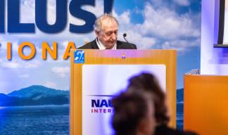 Image:Nautilus member Willie Jackson seconding the motion An end to the Offshore Wind Workers Concession: 'Because of this concession, British seafarers are actually losing jobs right now on British infrastructure projects.'