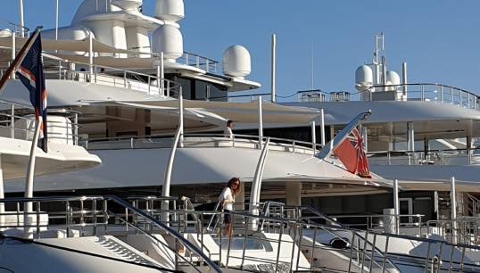 Image:Nautilus yacht specialist staff were on hand for yacht crew in Antibes in 2023. Image: Nautilus International