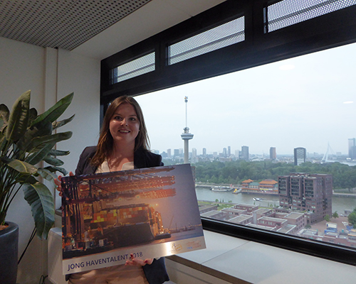 Image:Ana Duškov winnares Jong Haventalent prijs