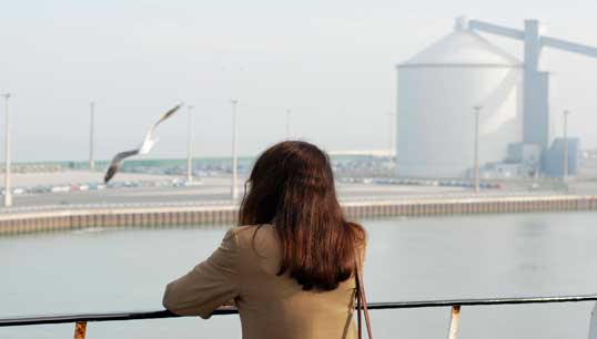Image:The impact on families is discussed by the wife of a tanker engineer in the podcast, recorded as part of the Union's Crew Change for Christmas campaign. Image: Getty Images
