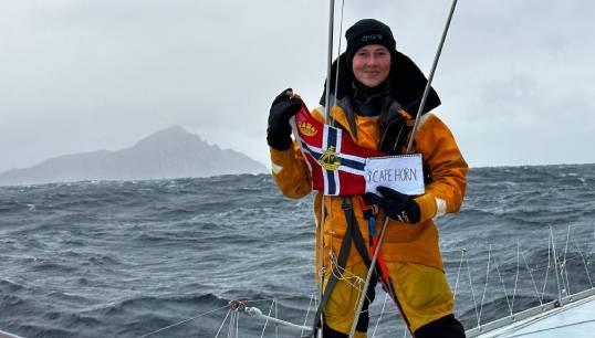 Image:India Syms spoke with Helen Kelly on the Nautilus pod 'Off course: a sideways look at life at sea'. Image: India Syms