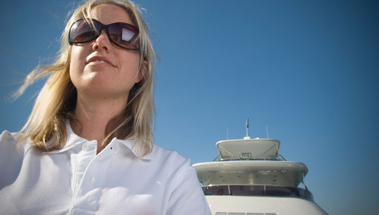 Image:'This year I have definitely had to think outside of the box, and come up with a plan C, a plan D and so on,' says the superyacht purser in the podcast interview. Image: Getty Images
