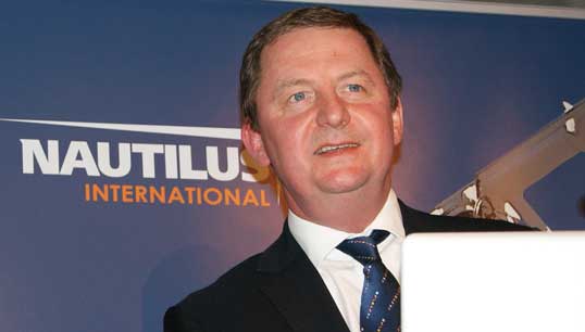 Image:Nautilus general secretary Mark Dickinson