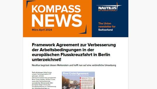 Image:Lade den neuesten Kompass herunter! Image: Nautilus International