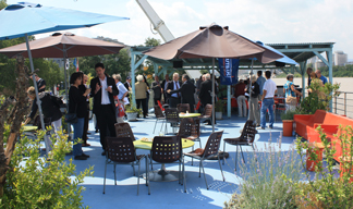 Image:Guests at the Swiss branch launch.