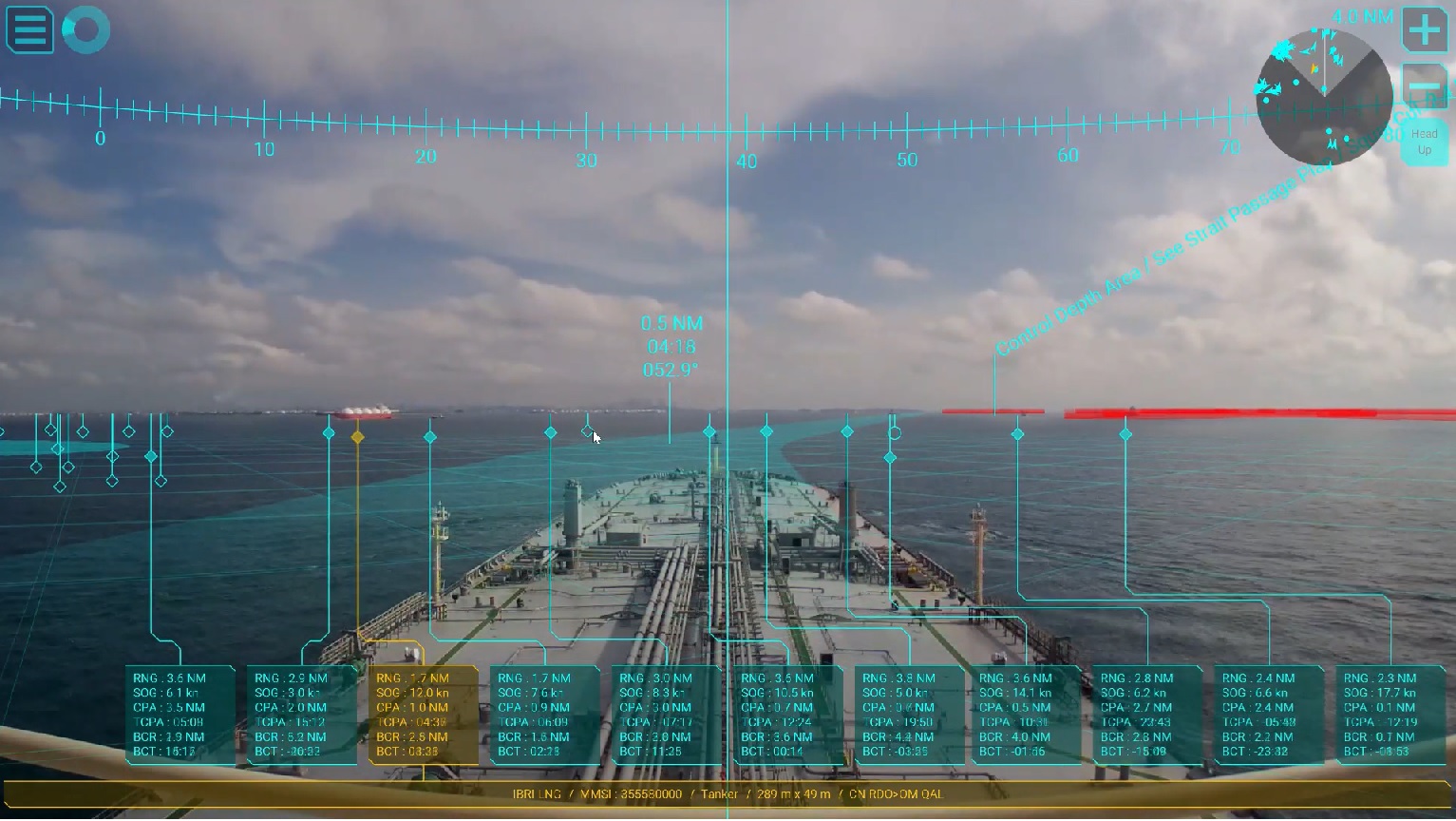 Image:An augmented reality navigation system screen