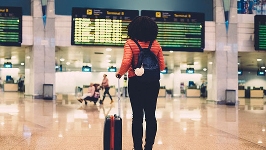 Image:Offshore oil and gas workers who travel from the UK will need to complete a declaration form for overseas travel if departing from England.