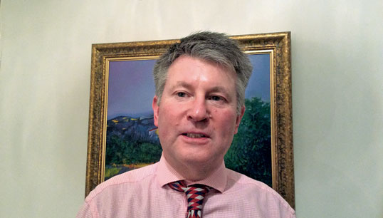 Image:Nautilus legal director Charles Boyle, who is the author of a book on the Maritime Labour Convention