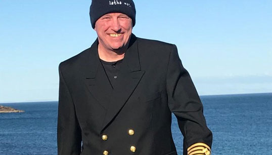 Image:MacKenzie: hoping to raise £5,000 for Mission to Seafarers.