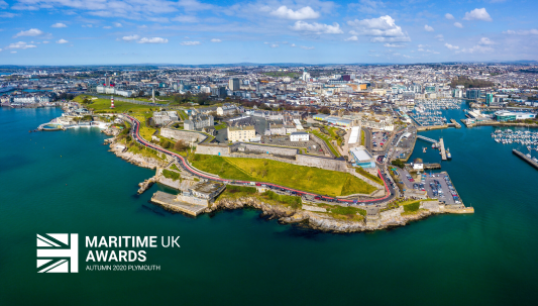 Image:The second Maritime UK Awards will be hosted from Plymouth and broadcast via the web. Image: Maritime UK