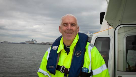 Image:The Mission to Seafarers' secretary general the Revd Canon Andrew Wright. Image: The Mission to Seafarers