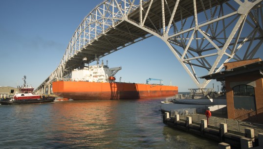 Image:The cadet, who worked on a vessel in the region of Corpus Christi, Texas, is now on her way home. Image: Getty/Brent1