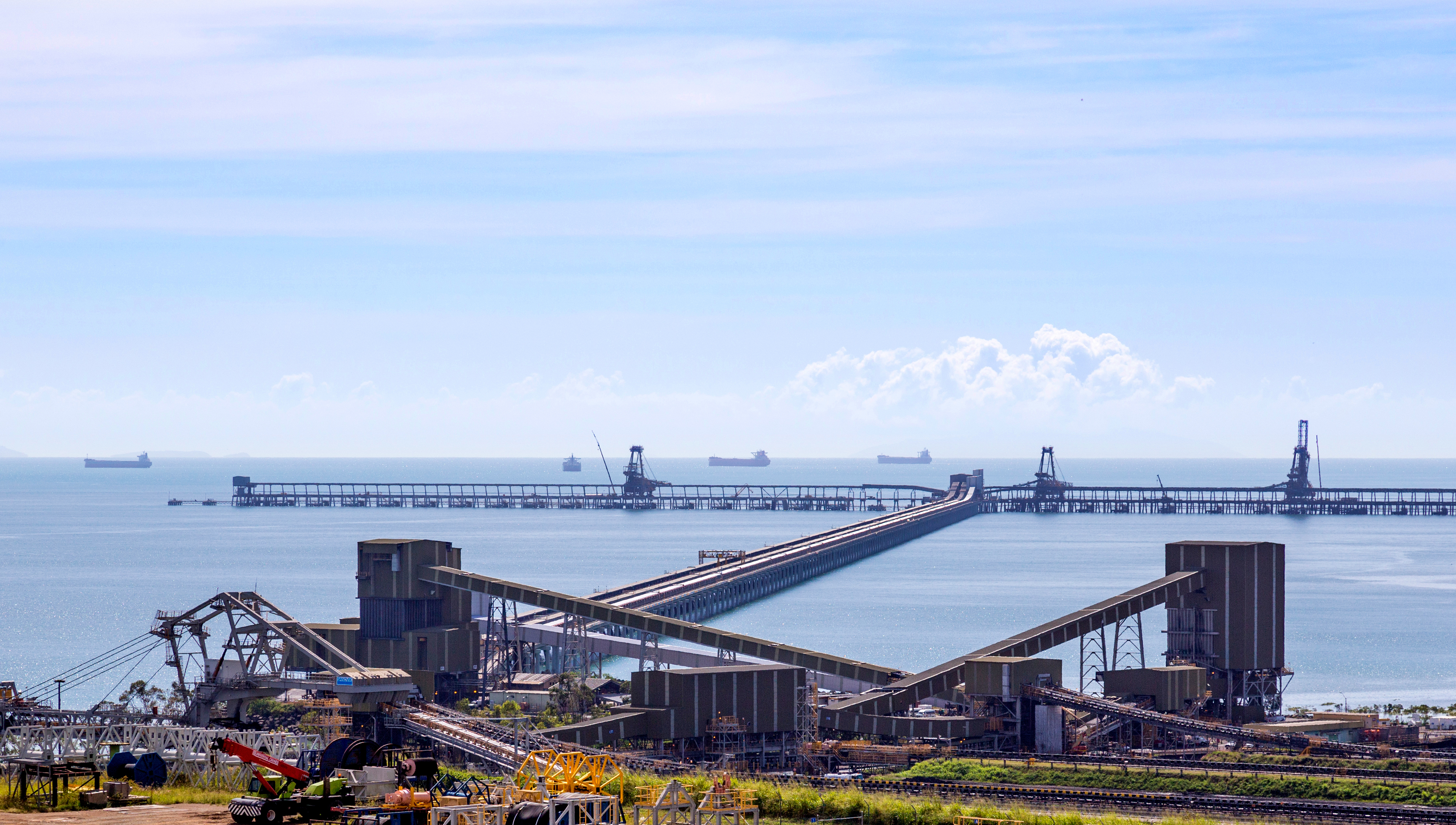 Image:The port of Gladstone, where AMSA surveyors boarded Chinese owned bulk carrier Fortune Genius. Image: Getty Images