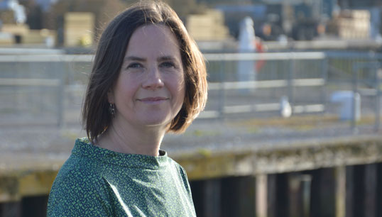 Image:Katie Higginbottom, Head of the ITFST: in a global industry, seafarers are uniquely vulnerable and need strong international protections.  Image: ITFST