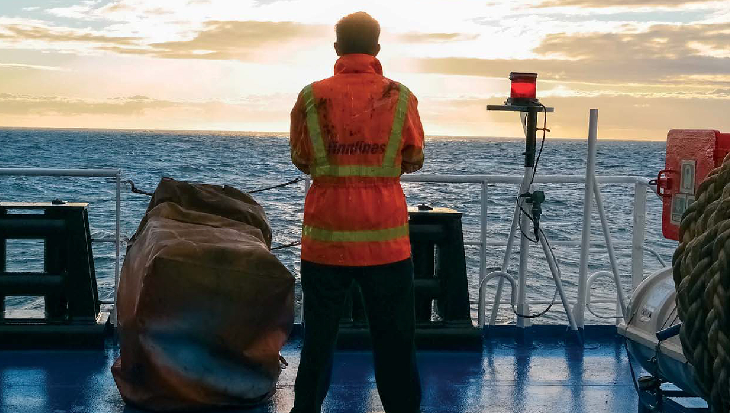 Image:One of a series of ISWAN guides to good mental health: Managing Stress and Sleeping Well at Sea.  Image: Robin Hermansson.