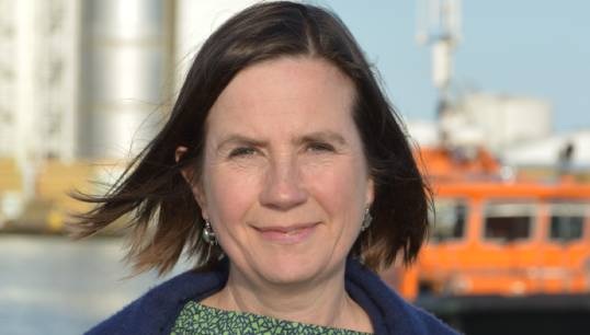 Image:Katie Higginbottom, head of the ITF Seafarers' Trust. Image: ITF Seafarers' Trust.