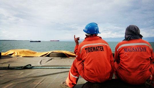 Image:The guide for maritime employers includes procedures and safety planning to ensure due consideration of mental health. Image: Johnrey Alterado, ISWAN photo competition entrant.