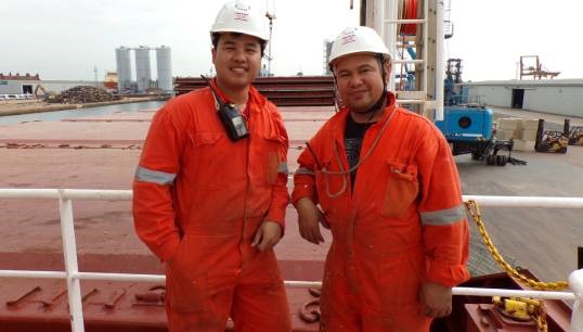 Image:While the survey is also online, maritime welfare charities will also help distribute the surveys primarily through port chaplains, ship welfare visitors and seafarers' centres as well as organisations who come into contact with seafarers. Image: MNWB