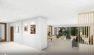 Image:The new complex will have a combined apartment and office space.
Image: Pozzoni Architecture
