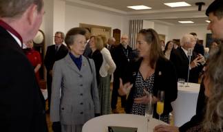 Image:HRH The Princess Royal meets members of Nautilus Council during the opening of Nautilus House in April 2025. Image: Nautilus International