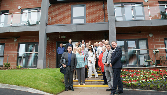 Image:John Fay House, the latest state-of-the-art independent housing to open in Mariners' Park seafarer retirement estate run by the Nautilus Welfare Fund.
