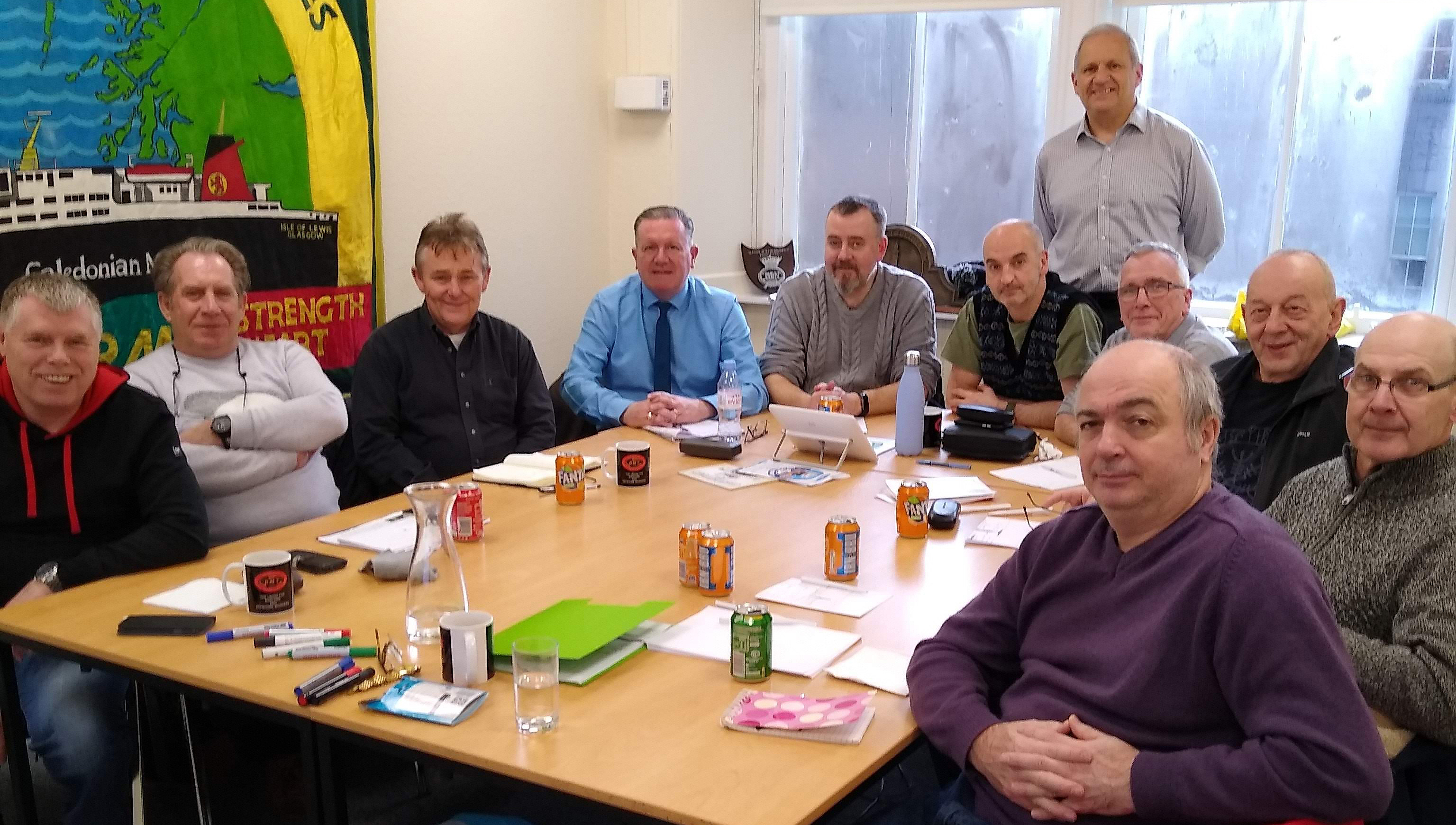 Image:Nautilus International national ferry organiser Micky Smyth was among the union officials represented at the retirement planning course.