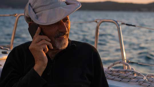 Image:Merchant Navy and Royal Navy seafarers are being urged to connect via Seafarers' Link, a 'talking communities' telephone friendship group which brings together retired seafarers.  Image: Getty Images