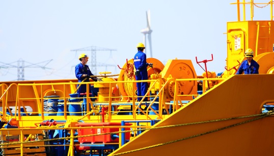 Image:Seafarer concerns about fair pay persist and shore leave persist. Image: Danny Cornelissen