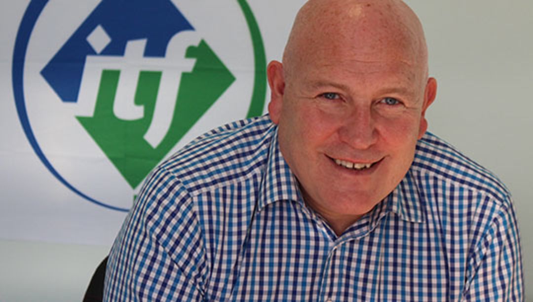 Image:International Transport Workers' Federation (ITF) general secretary Stephen Cotton