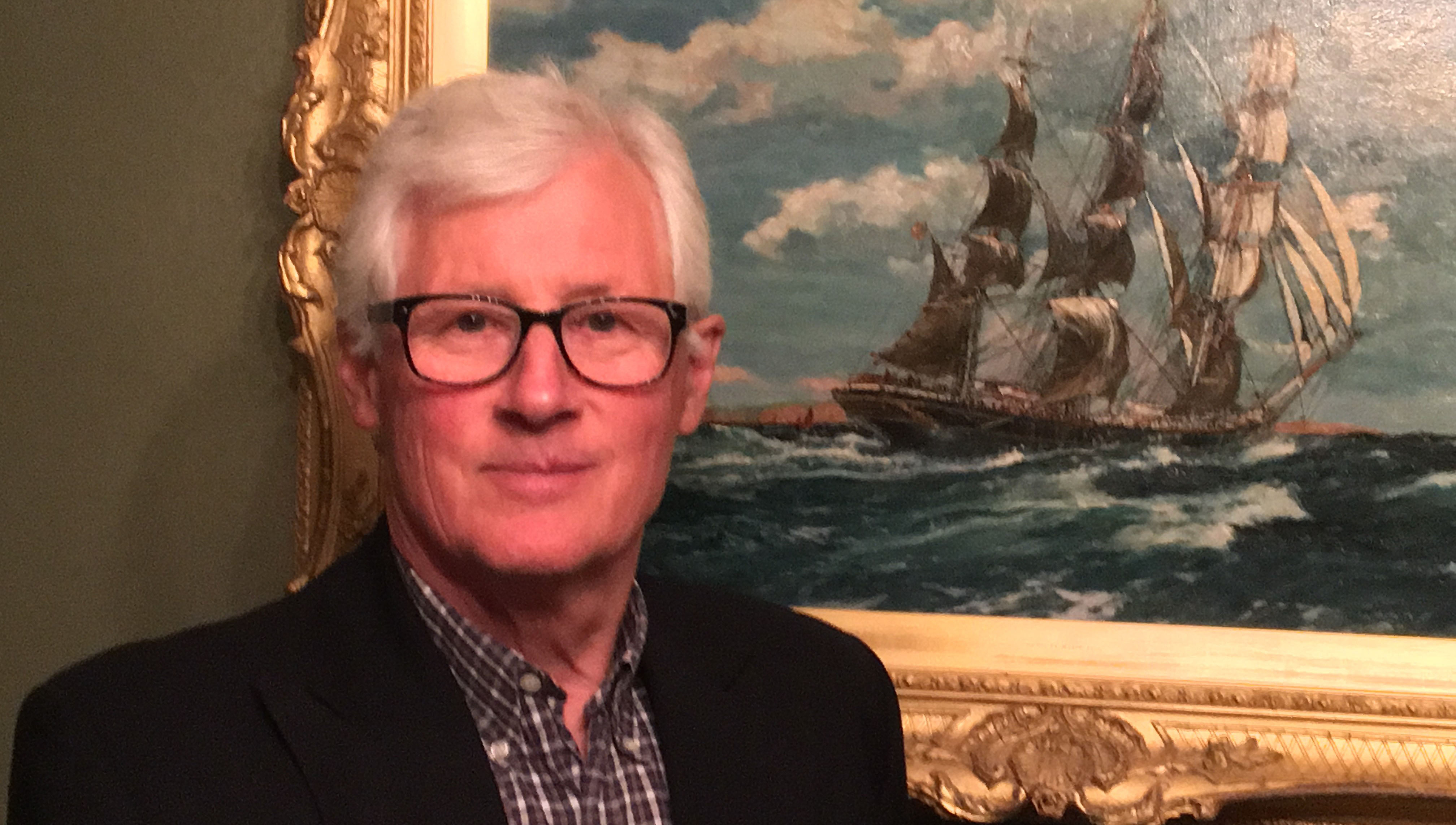 Image:New chair of the Tall Ships Youth Trust David Aisher.