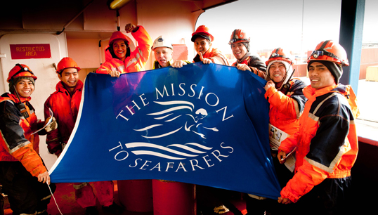 Image:Launched against the backdrop of the pandemic, the campaign reaches out to the shipping industry.  Image: The Mission to Seafarers