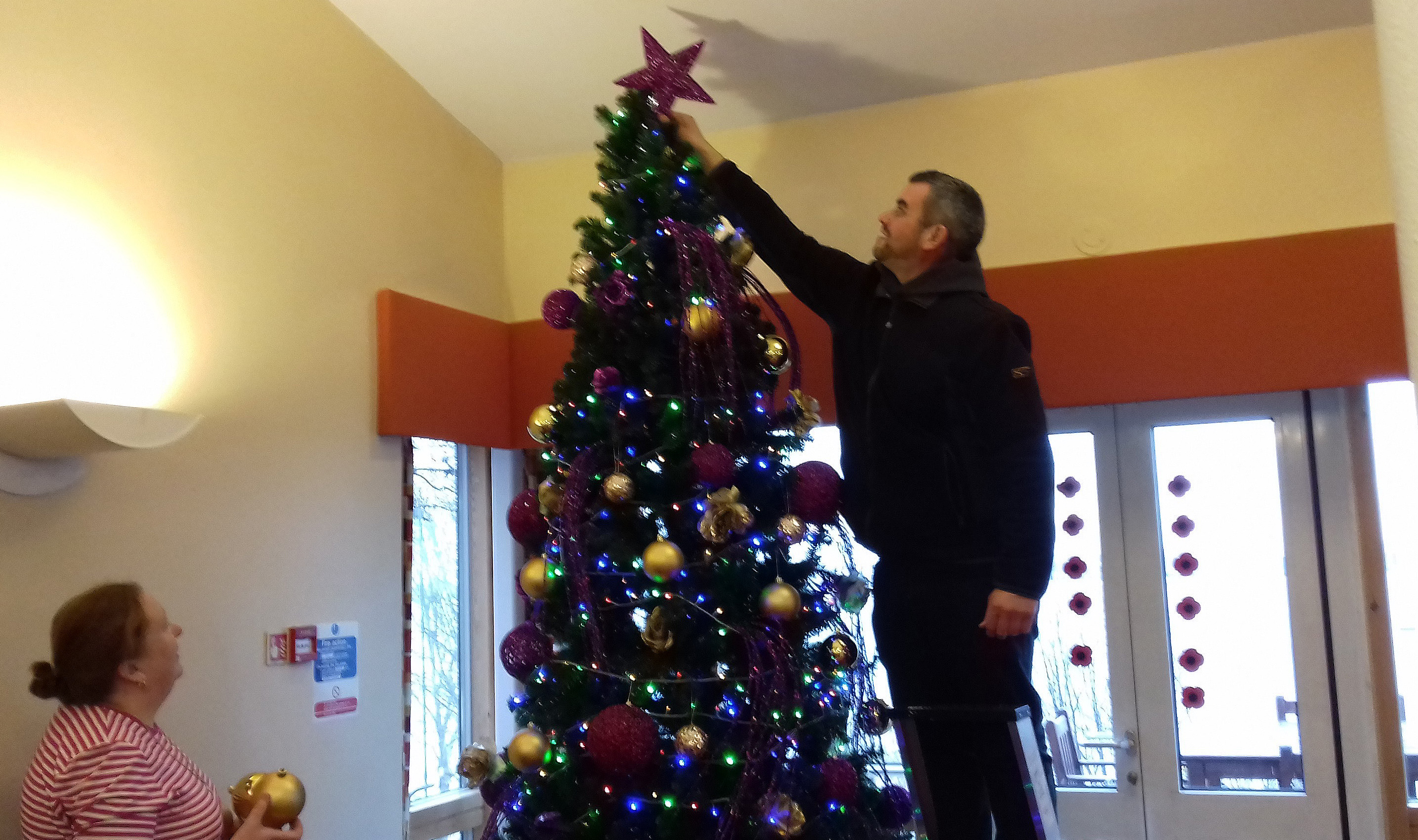 Image:One of the six trees installed in the Care Home.