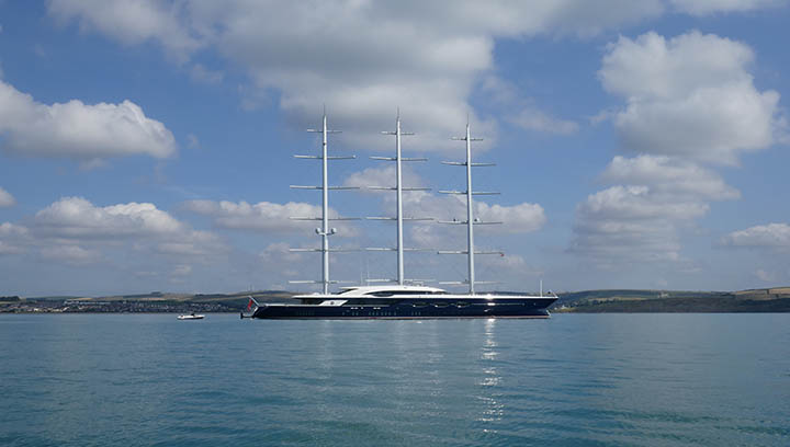 Image:Black Pearl: expected back alongside Portland Port on Wednesday August 7. Image: Paul Dalloway